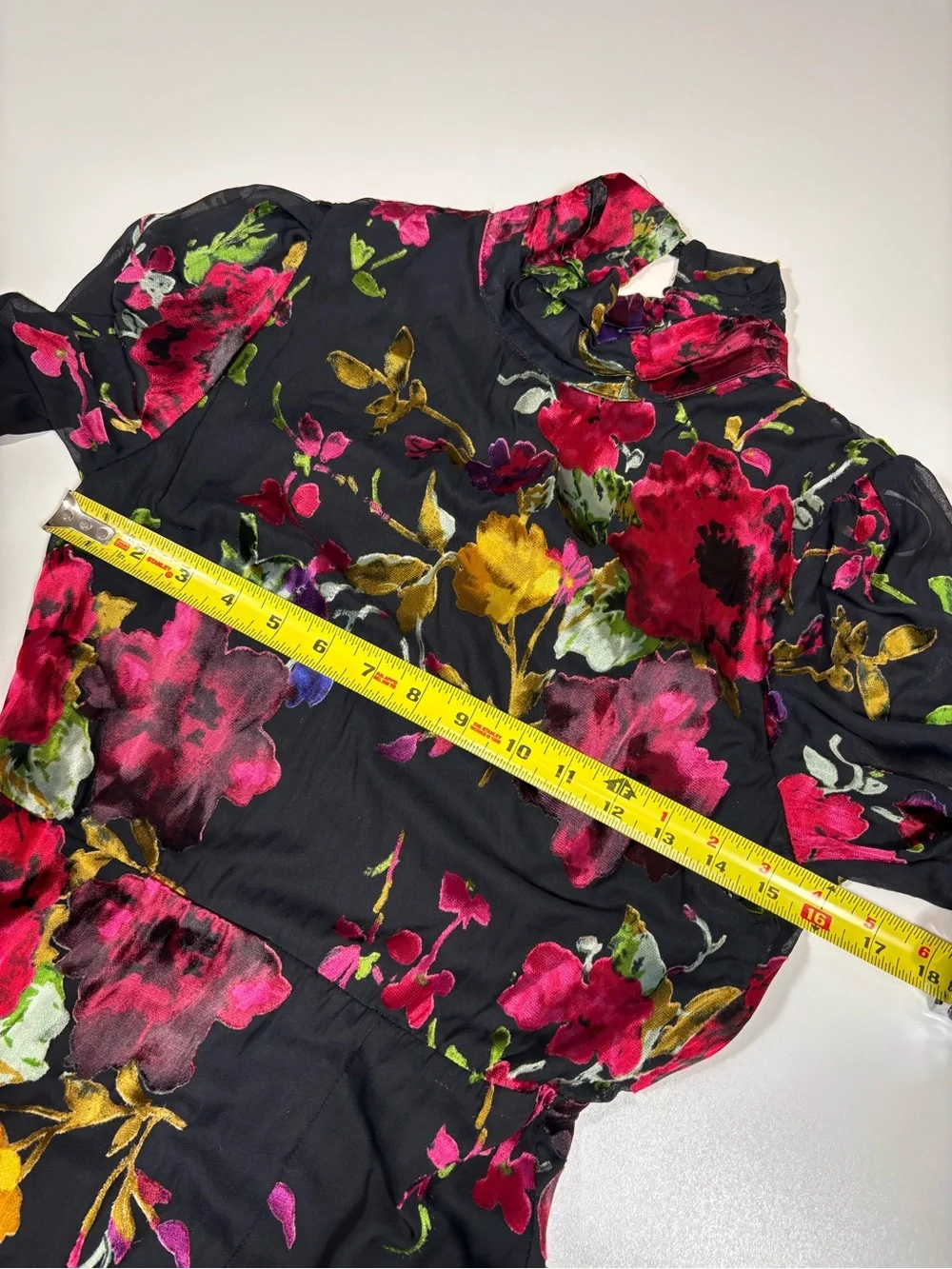 Lulus Graceful Arrival Black Floral Burnout Backless Maxi Dress Small